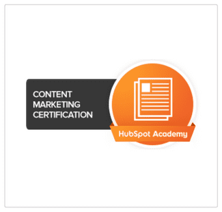 Hubspot Academy Content Marketing Certification - re7consulting